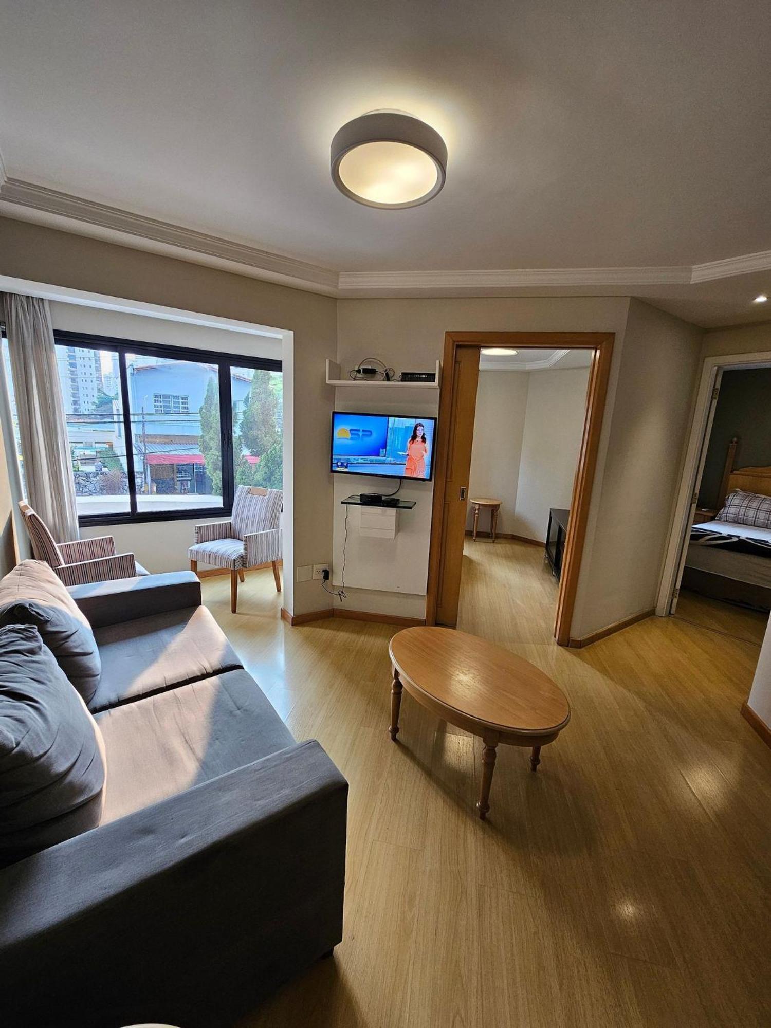 Flat Apart-Hotel Com Dois Quartos E Dois Banheiros São Paulo Extérieur photo
